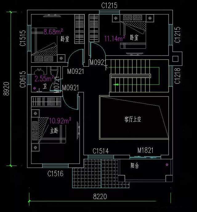 但批下小宅基地,精心设计一翻,也能建出小而精致的小户型别墅,不仅