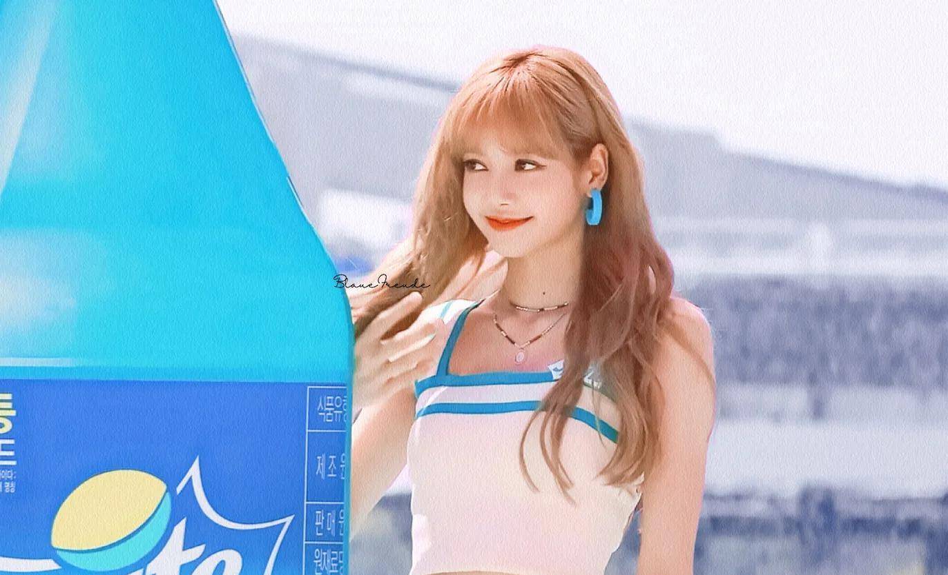 lisa雪碧活动夏日清凉少女