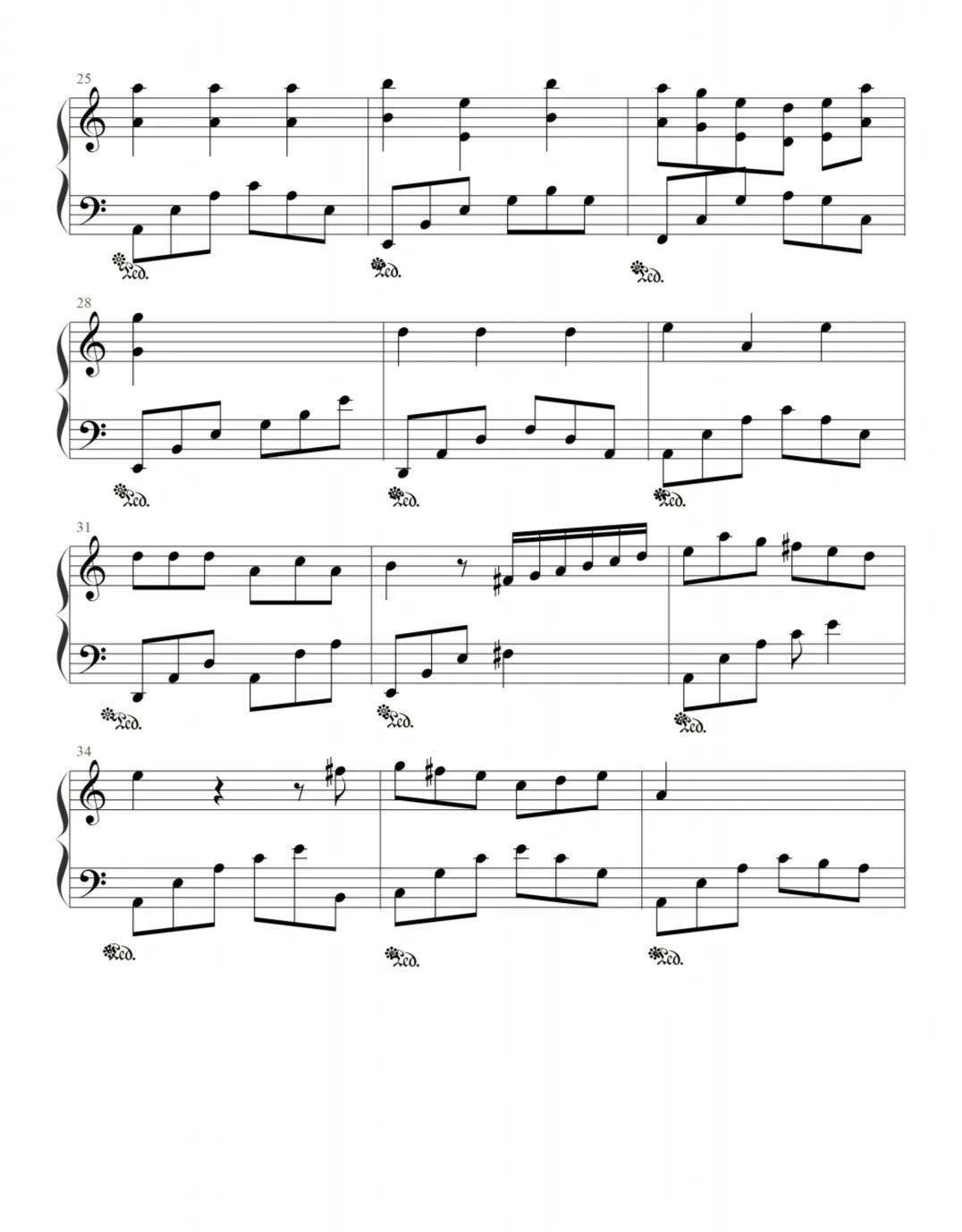 滚滚红尘钢琴谱陈淑桦罗大佑曲谱分享_章能才_何塞_沈韶