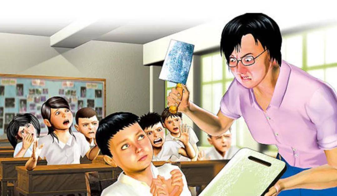 学生打老师?等着全校示众,家长领回去,我们读书时是不得了的事