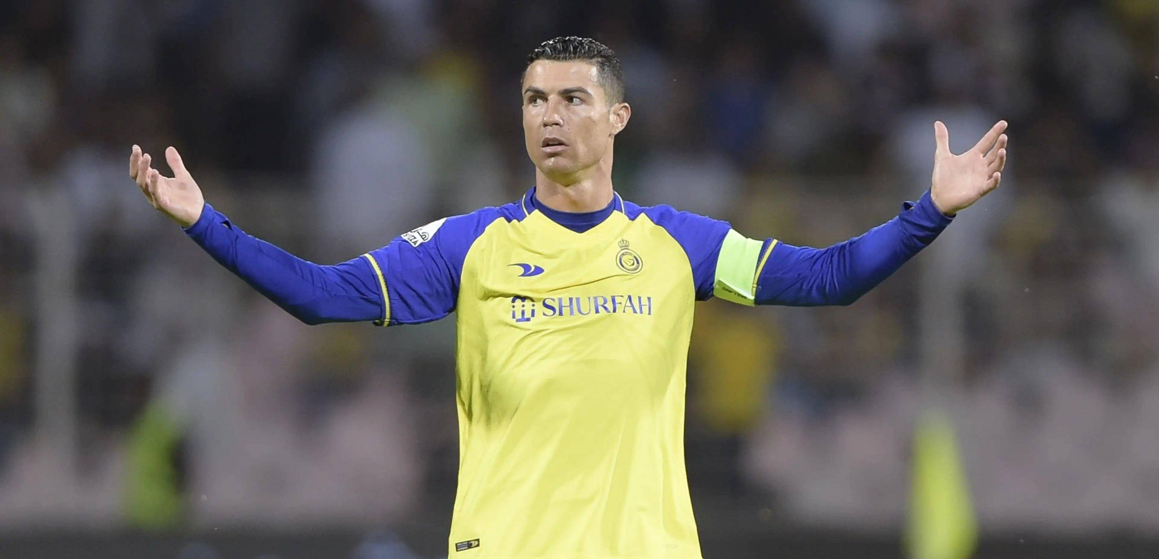 2亿年薪3场0球0助!全线争冠到四大皆空,c罗化身硬仗软脚虾!_利雅得_胜