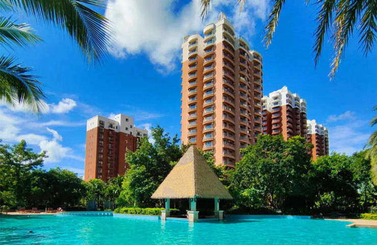 海南【乐东·龙栖湾温泉1号】现房,39-86㎡一至两房_配套_距离_大道