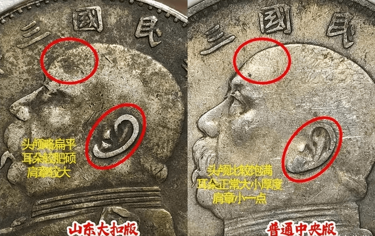 三年袁大头中的稀有版别，山东大扣_搜狐网