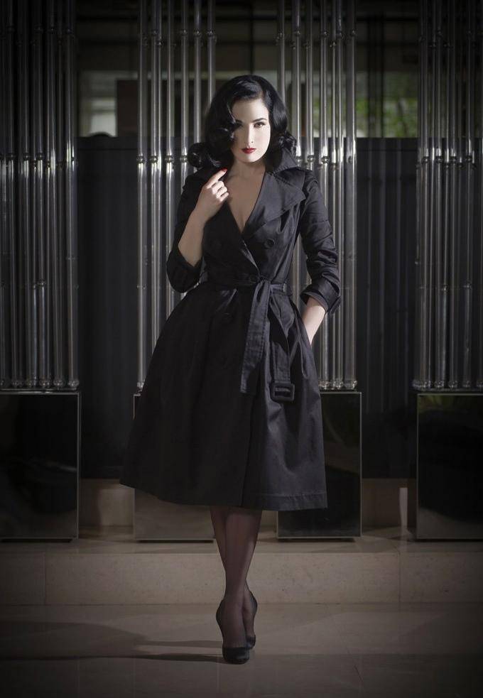 性感舞娘蒂塔·万提斯 (dita von teese)的时尚大片_连衣裙_明星_穿着