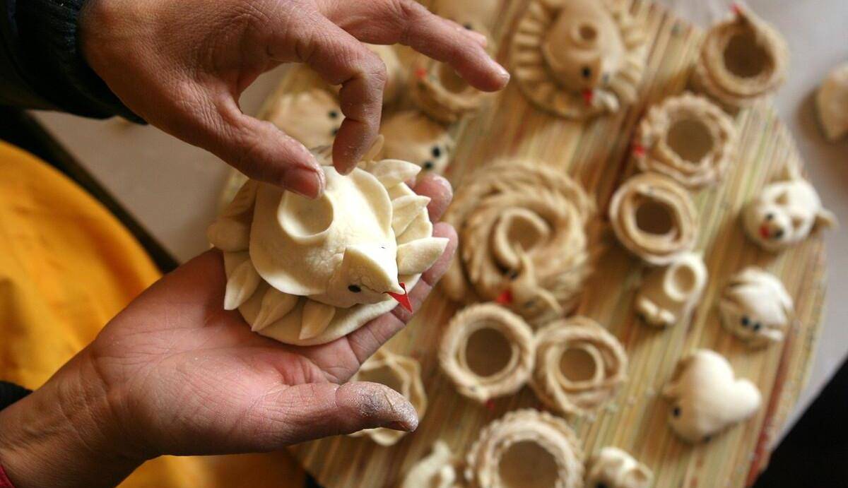 正月十五元宵节,传统的面灯别忘了吃,民间失传的手艺,规矩别丢_黄豆