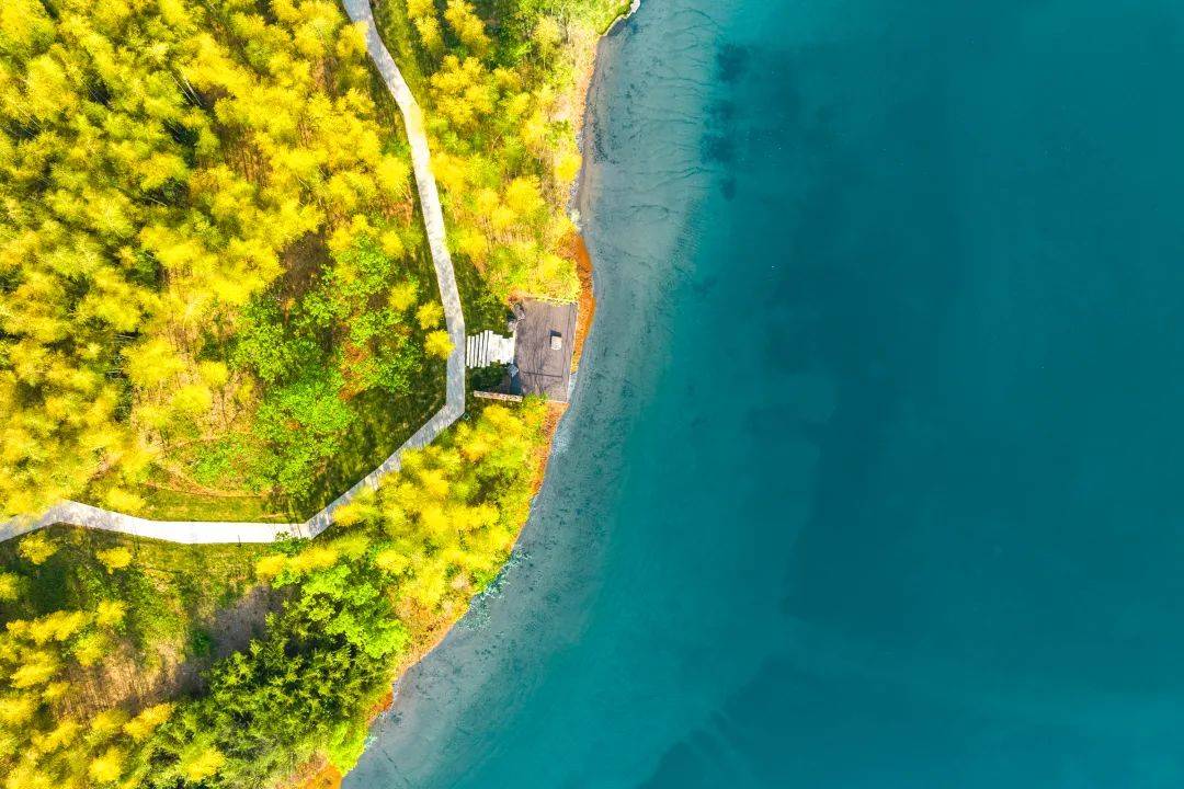 窯湖溪山所在的宜興陽羨生態旅遊度假區,山清水秀,風光秀麗,森林覆蓋