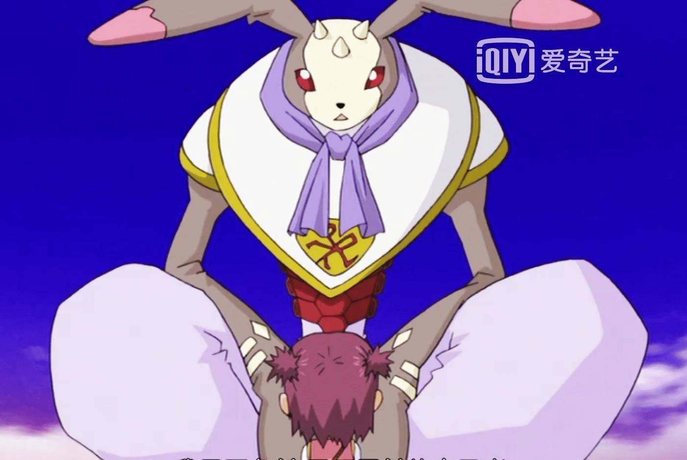 数码宝贝:唯一存活的十二神将,超级可爱,究极体是三大天使_玉兔_进化