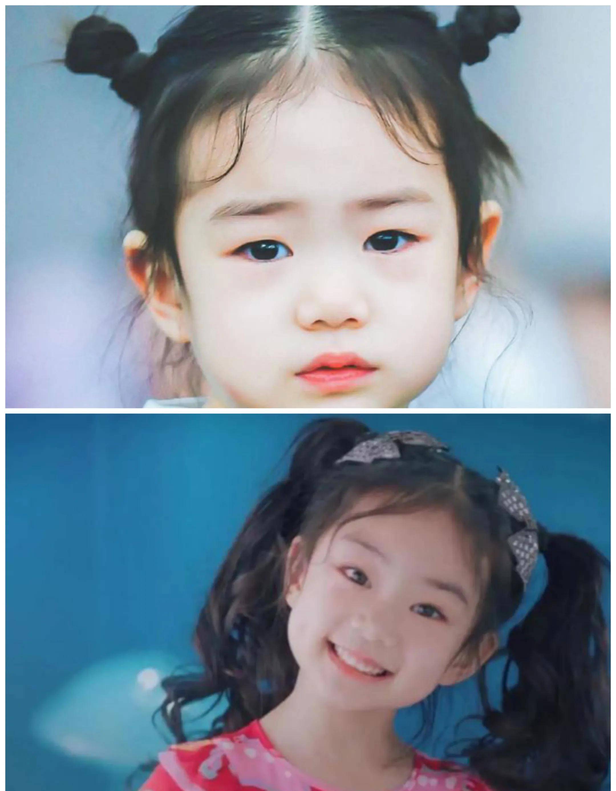 演员戚薇的女儿——lucky,7岁.