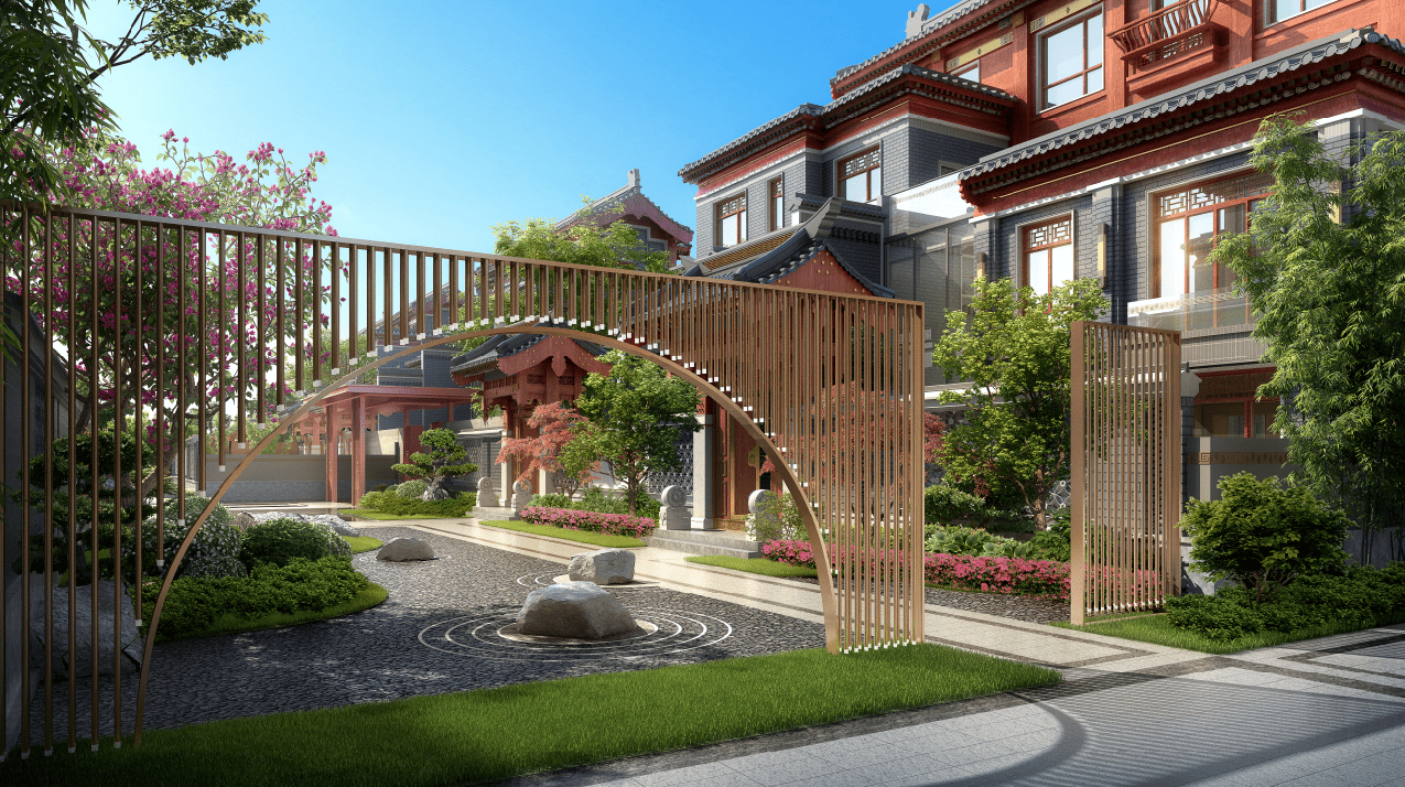 成都天府新区新房 中德麓府 中式叠拼别墅-中德麓府 户型赏析 项目