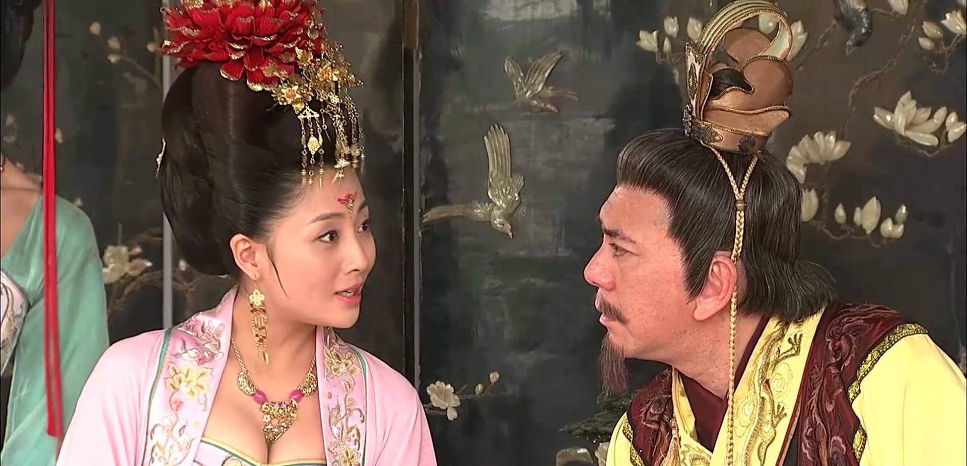 2003年王璐瑶在《大唐歌飞》中饰演的杨贵妃.