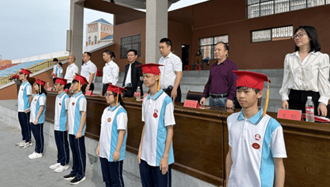 湖南桂阳一中:高三学子意气风发迈入"成人门"_成人礼_活动_领导