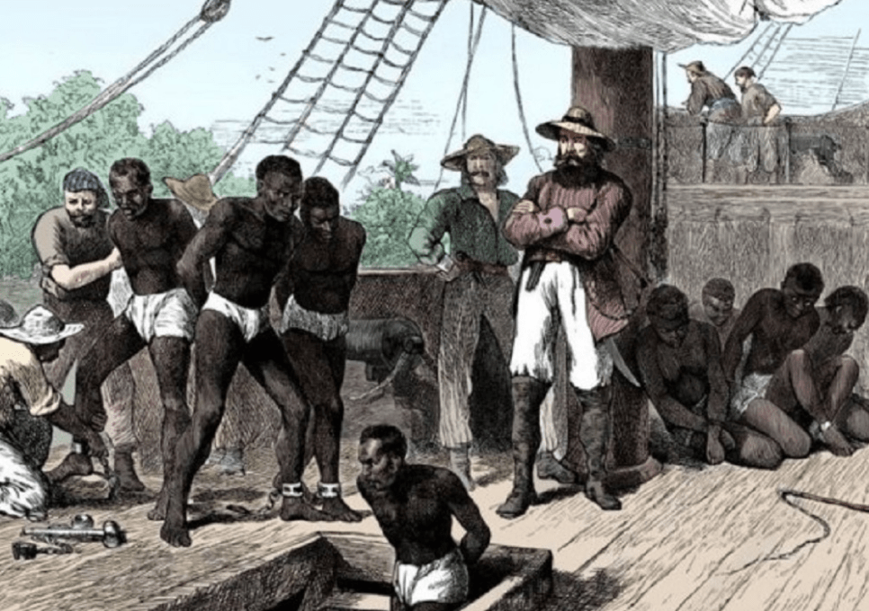 从时间上来看,早在1440年左右欧洲人贩卖黑奴的贸易就已经开始了.