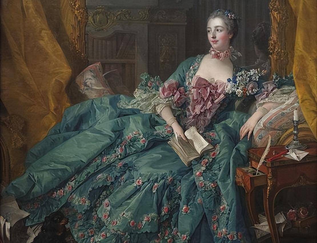18世纪中后期西欧洛可可风格的服饰有什么特征?