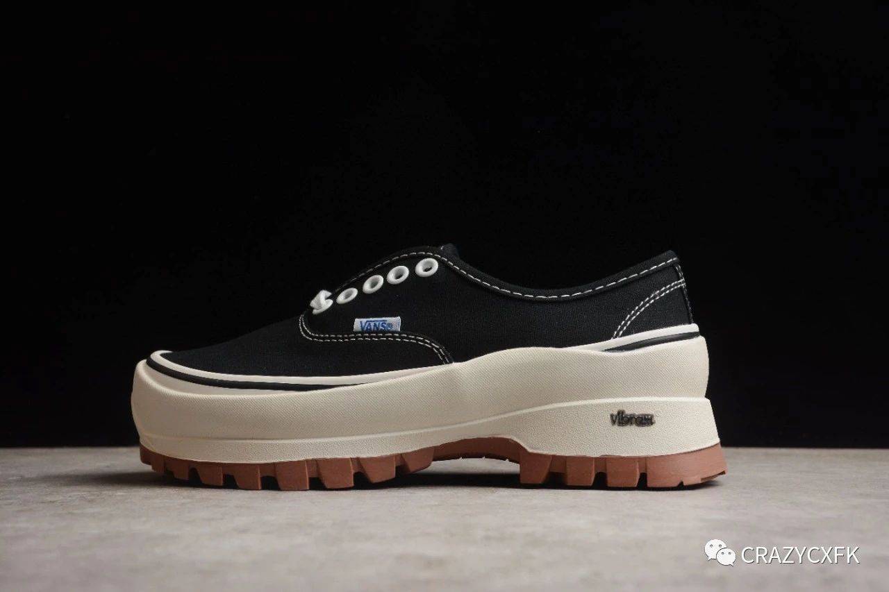 万斯联名 vans authentic vibram dx 安纳海姆增高帆布鞋_厚底_潮流