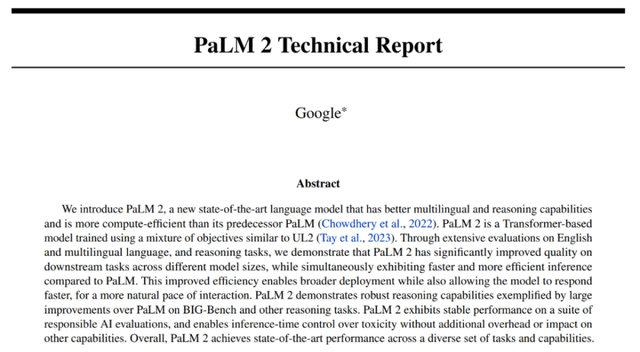 谷歌大反攻！PaLM2震撼升级，超GPT-4，Bard全面进化，科技巨头新战场开锣