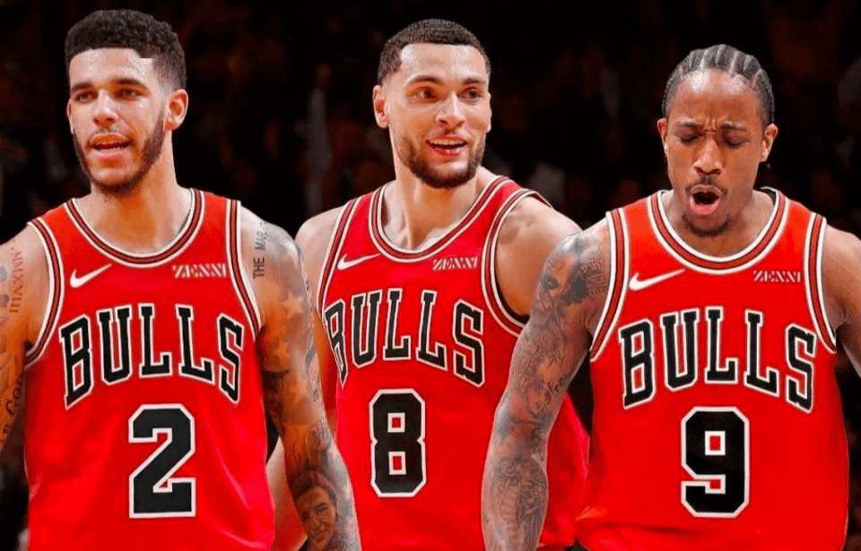 公牛队三巨头,拉文 德罗赞 武切维奇,今夏休赛期肯定要散伙,他们已经