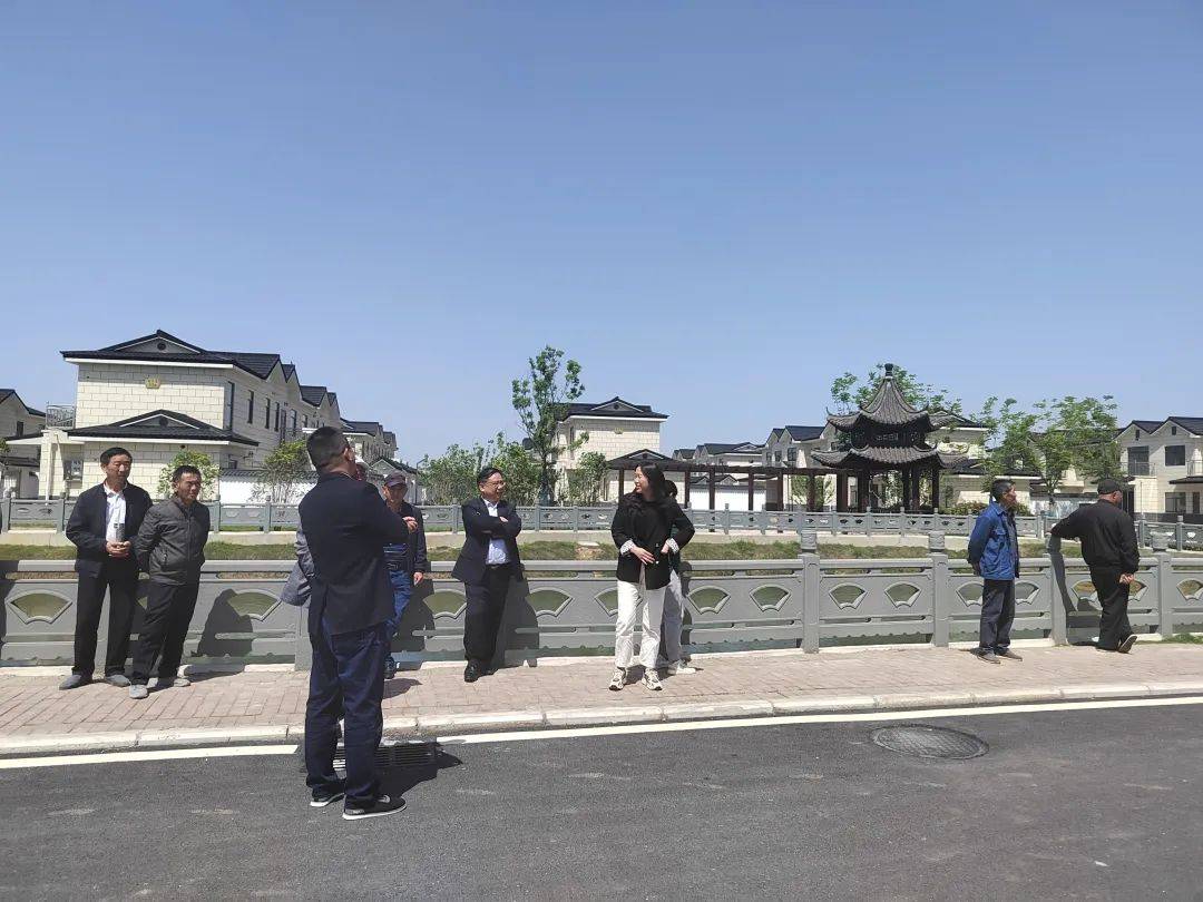 4月30日,造甲乡许圩村二十余名党员干部及群众代表在村党支部书记