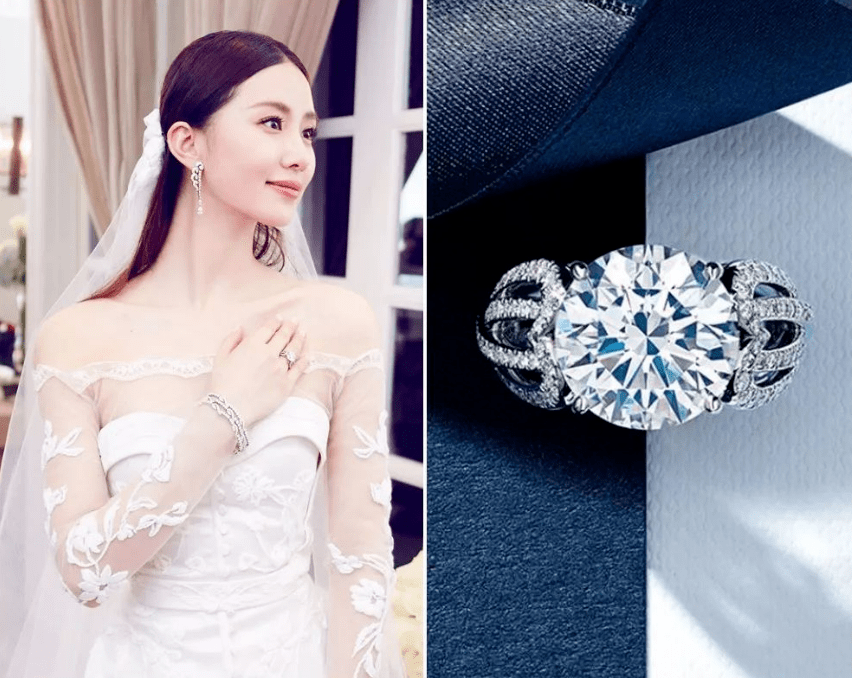 婚戒更是令小吉刮目相看,就汪峰送章子怡的这个来自英国品牌