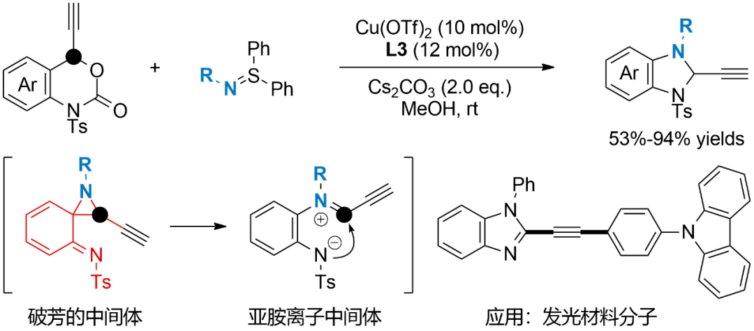 華中師大陸良秋團隊:新型乙炔基碳酸酯類試劑在銅催化環化反應中的