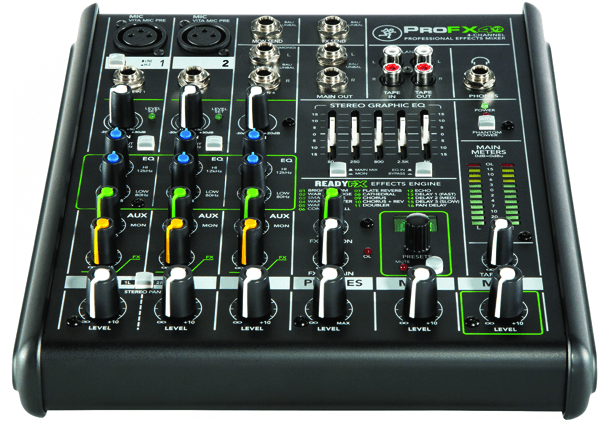 美奇runningman profx4v2 4路调音台_混音_输出_话筒