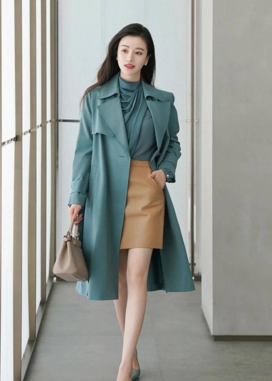 女人的身材再好,穿风衣也要记住"3不要3",才能真正高端显瘦_视觉_设计