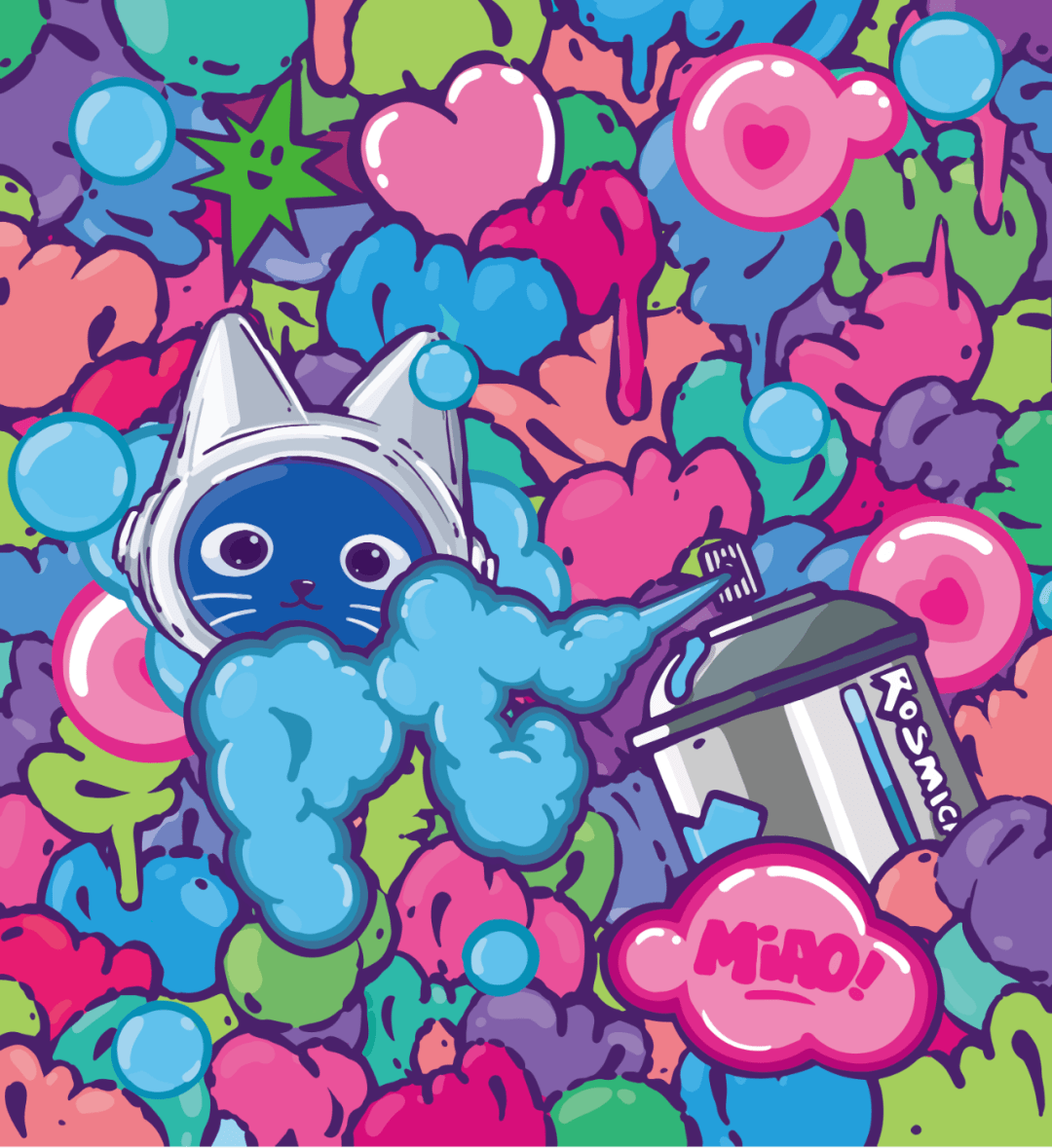 街头技法本次活动还特邀了当代涂鸦艺术家rula共同完成这段奇妙之旅吧