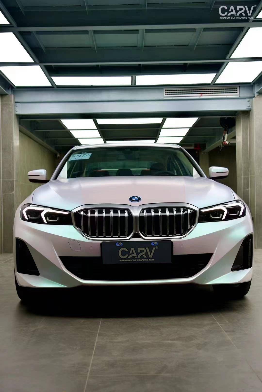 宝马i3卡孚改色膜曙光白,大名鼎鼎的仙女色_搜狐汽车_搜狐网