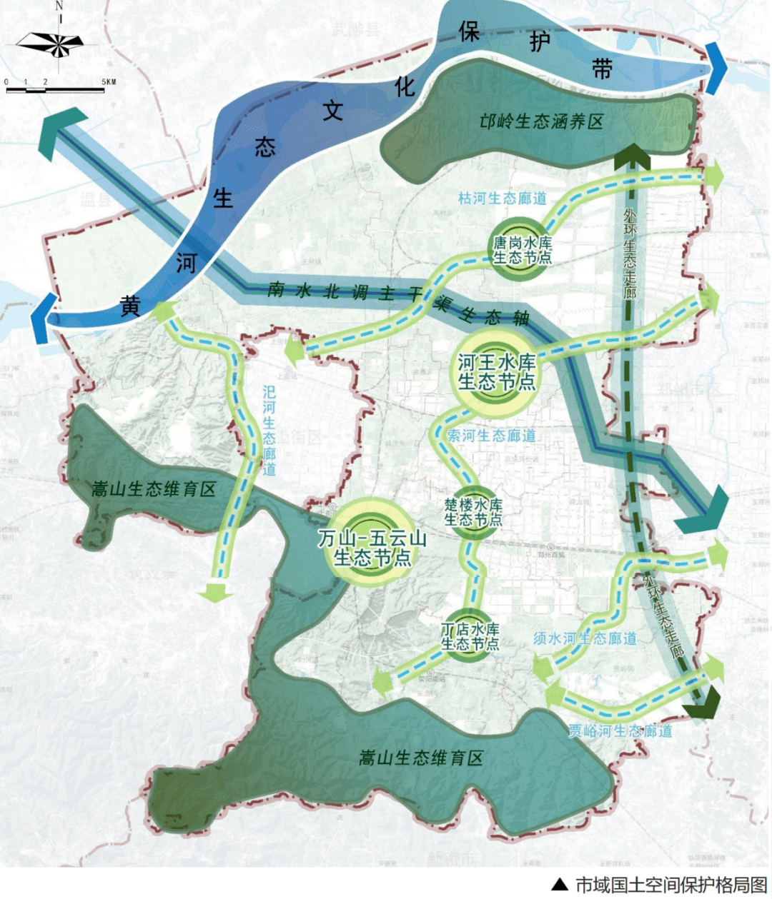 荥阳市行政村地图图片