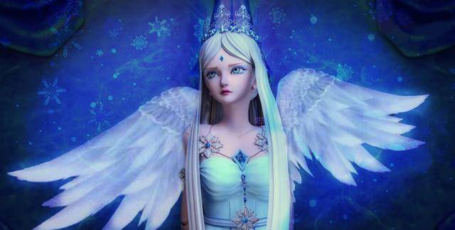 当叶罗丽仙子变成"天使形态",水王子是堕天使,冰公主美如圣灵_羽翼