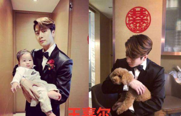 邓伦当伴郎,王嘉尔当伴郎,郭麒麟当伴郎,看到华晨宇:奶膘真萌!