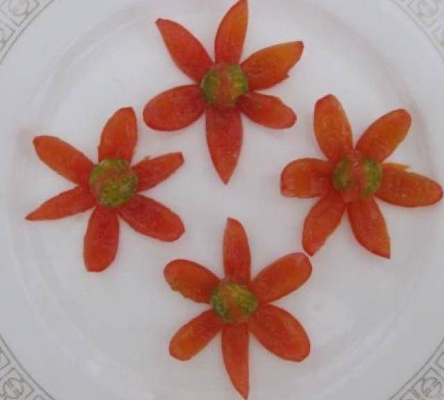 简单盘饰,每一道都能让你惊艳_西红柿_兔子_金鱼