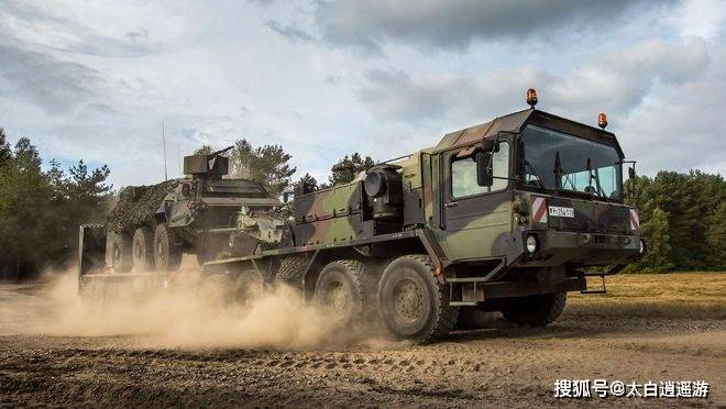 重型牵引运输车大象_装备_elefant_拖车