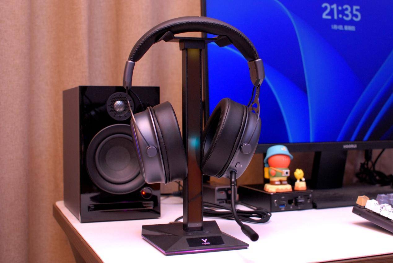 游戏耳机选什么,双音腔RGB雷柏VH800游戏耳机,给你制霸的理由