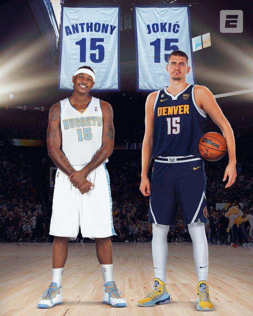 安东尼球衣号码退役引热议!尼克斯7号无悬念 掘金15号仍有机会?