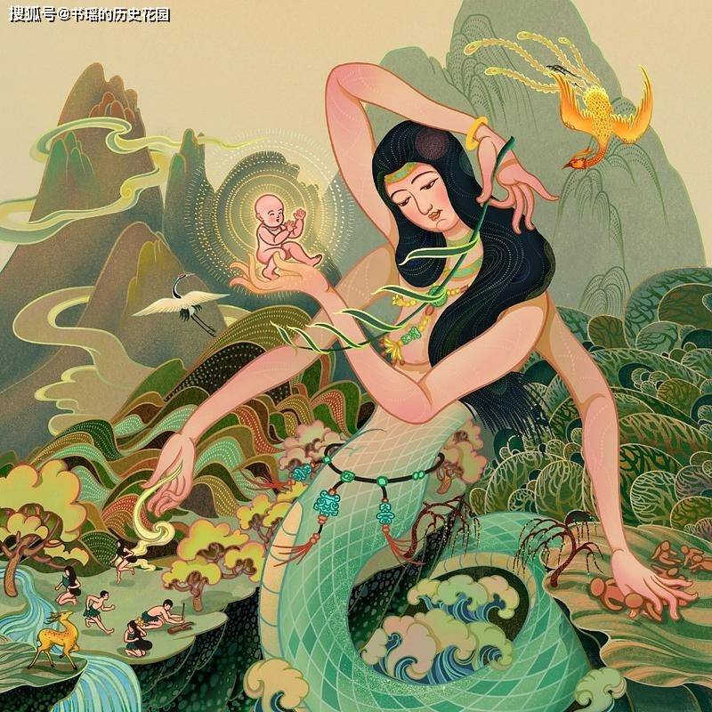 雷泽神_华胥国_脚印