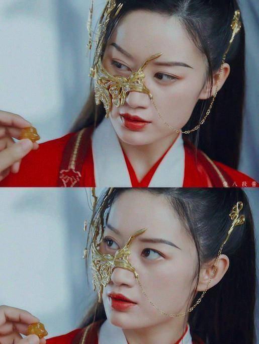9位古装剧女星「面具造型」,李沁美艳,迪丽热巴却被嫌丑_长安_顺德