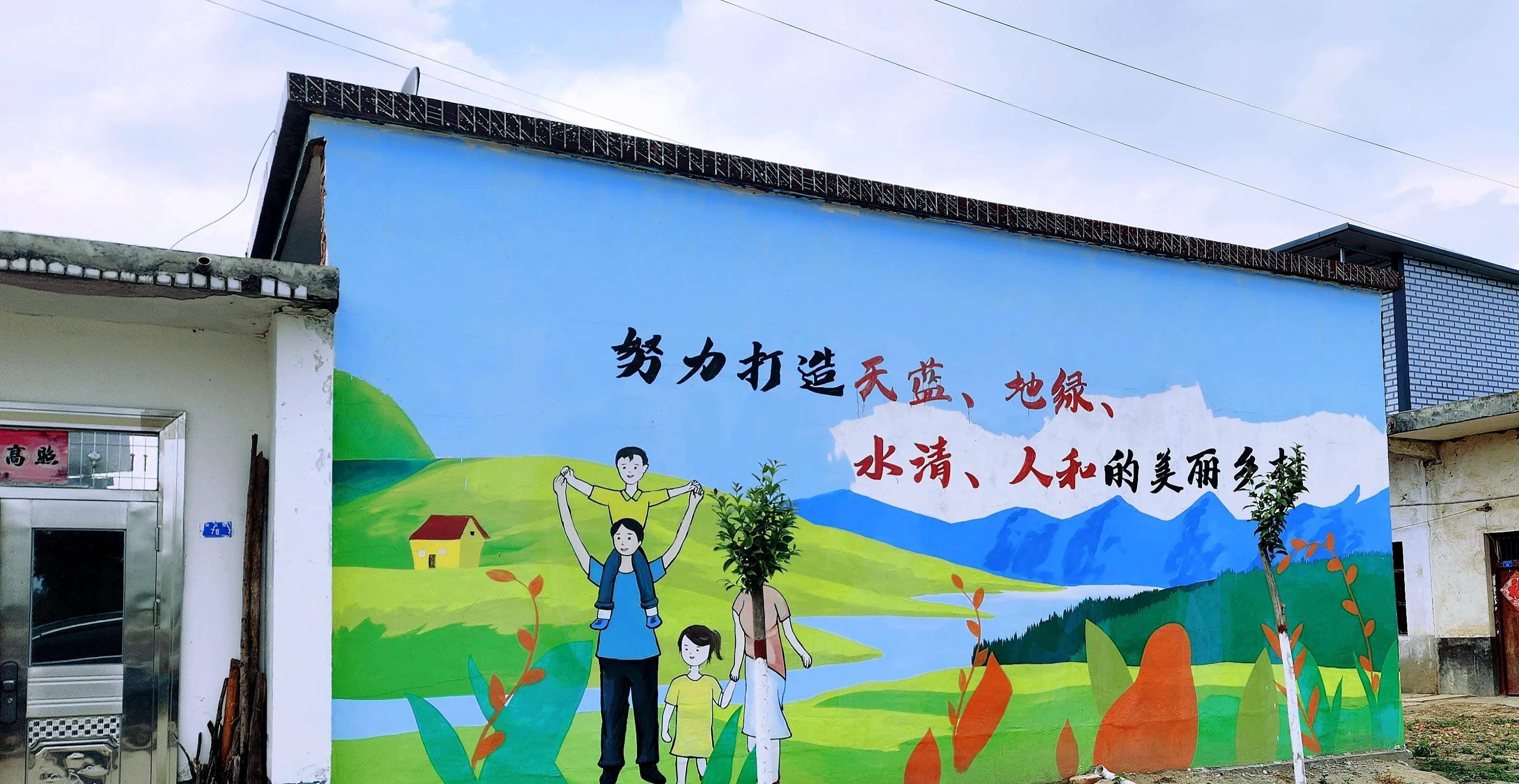 固始县八庙村:彩绘墙装扮美丽村庄,赋能乡村振兴!