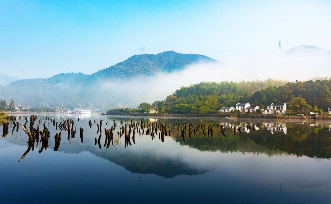 烟雨入江南,雨中宁国不一样的美_青龙乡_储家滩_老街