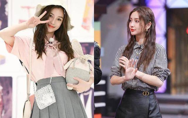 angelababy机场秀太奢侈,全身价值超100万,撞衫欧阳娜娜却没赢_衬衫