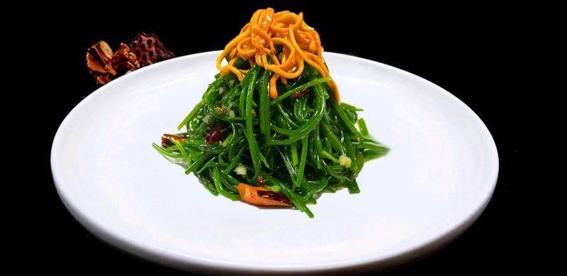 金秋竹菇蟹,藤椒牛肉干,沙葱虫草花_食材_做法_备用