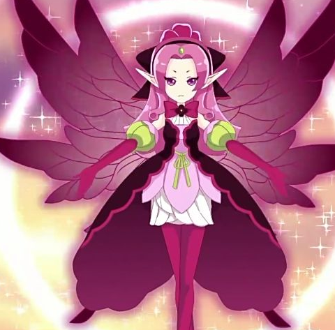 ba在《小花仙》中,由于黑暗势力的入侵,安琪儿女神是孤独的.