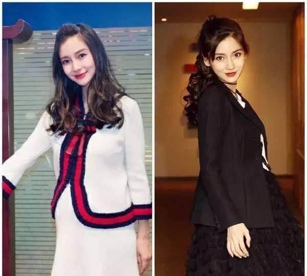 蜡像身上出证据_杨颖_时候_对比