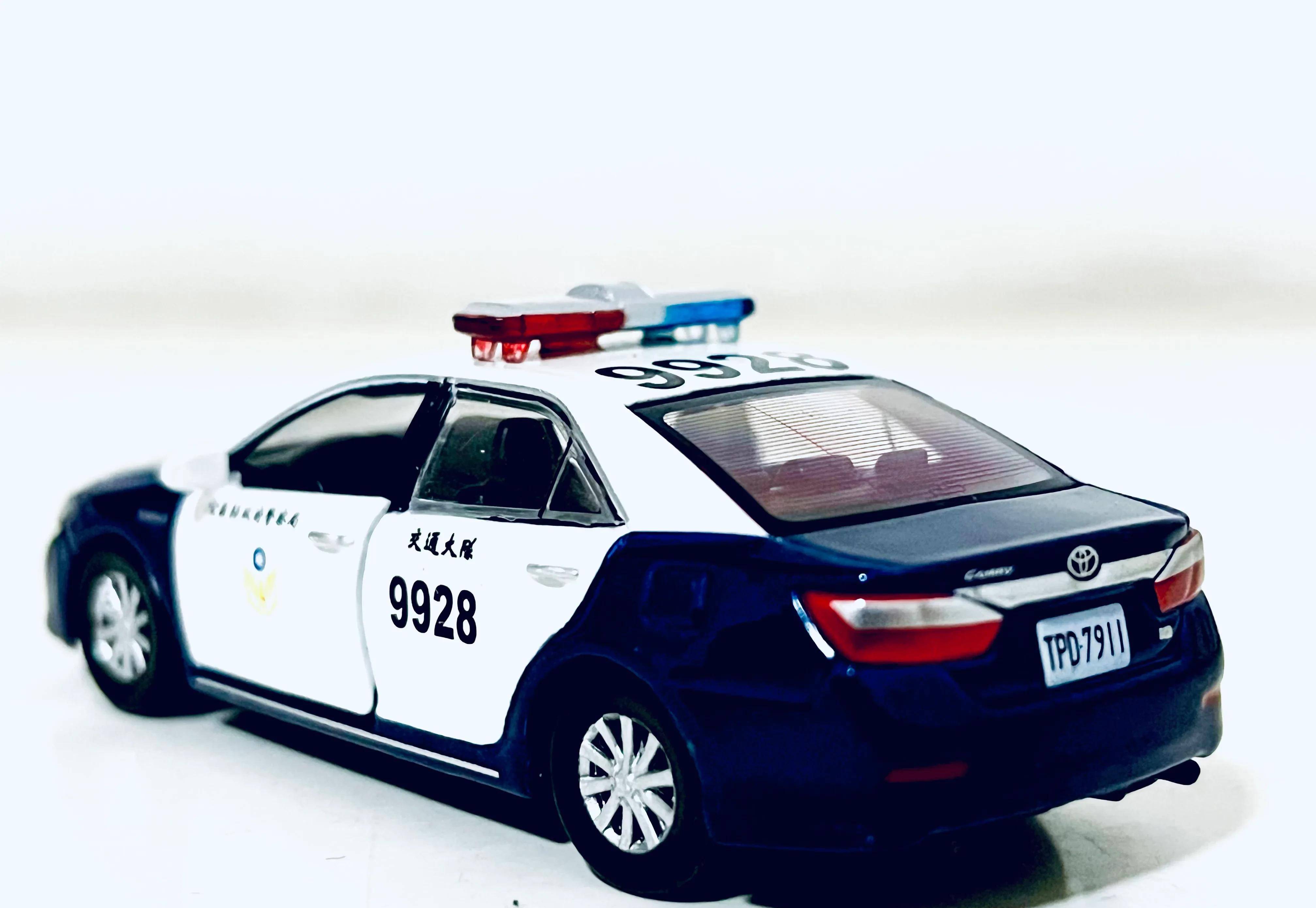 宝岛警队系列|tlny微影 台系列tw07 丰田凯美瑞宜兰县警察局警车