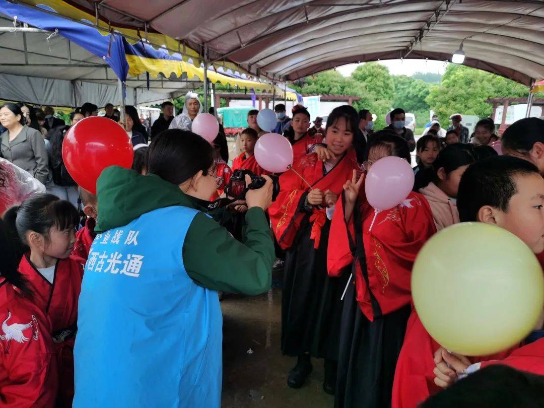 弘扬传统文化——陕西多方志愿者联动"庆六一"走进蓝田启动_爱心_康蕾