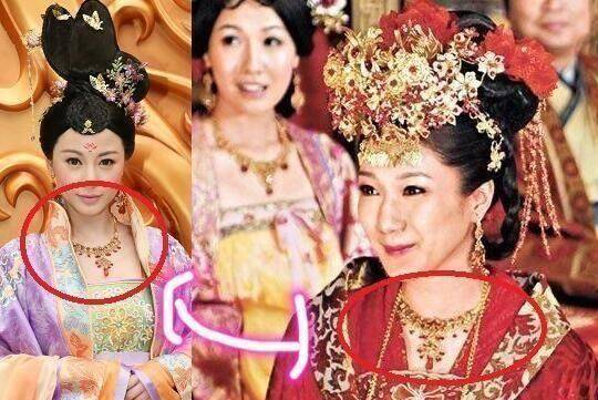 9年前《公主嫁到》中的首饰出现在《宫心计》里!_项链_唐朝_少奶奶