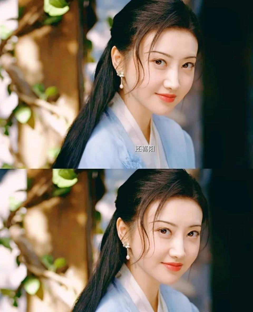 景甜好适合司藤一角,柳叶眉搭配黑长直发撞脸苏畅_张彬彬_电视剧_扮相