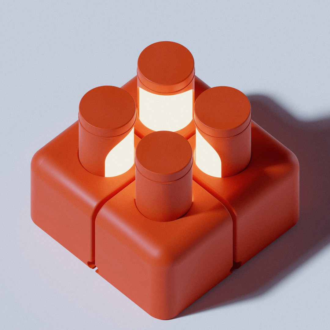 "有点意思"——台灯设计!_lamp_控制_sea