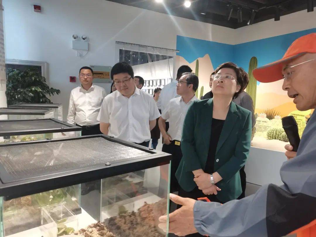 杭州市副市长刘嫔珺一行莅临杭州市病媒生物防制实践教学基地调研指导