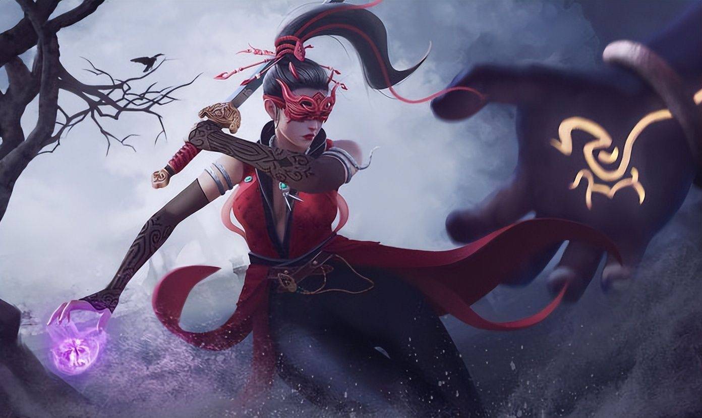 永劫新女神:白毛,高冷御姐,凹凸有致大长腿!