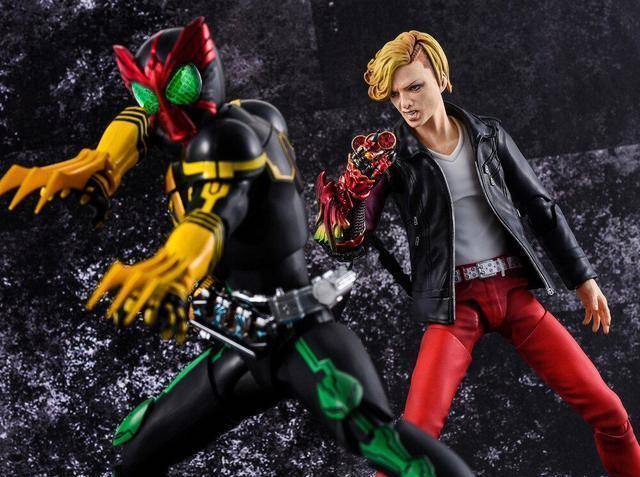 假面骑士ooo:ankh双可动手办实物赏析官方卖惨玩梗骗氪套路太深_硬币